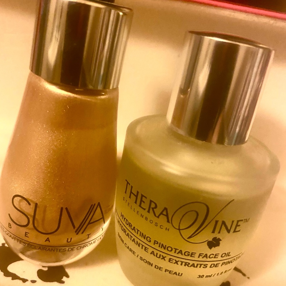 SuvasIllimunizingLiquidHiqhlight/TheraVinesFaceOil